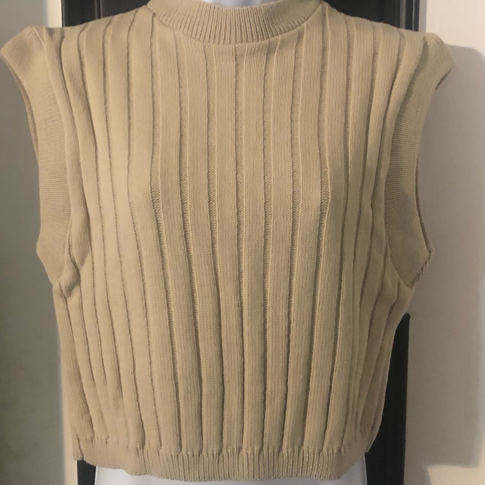 Nasty Gal Tie Back Knit Tank
